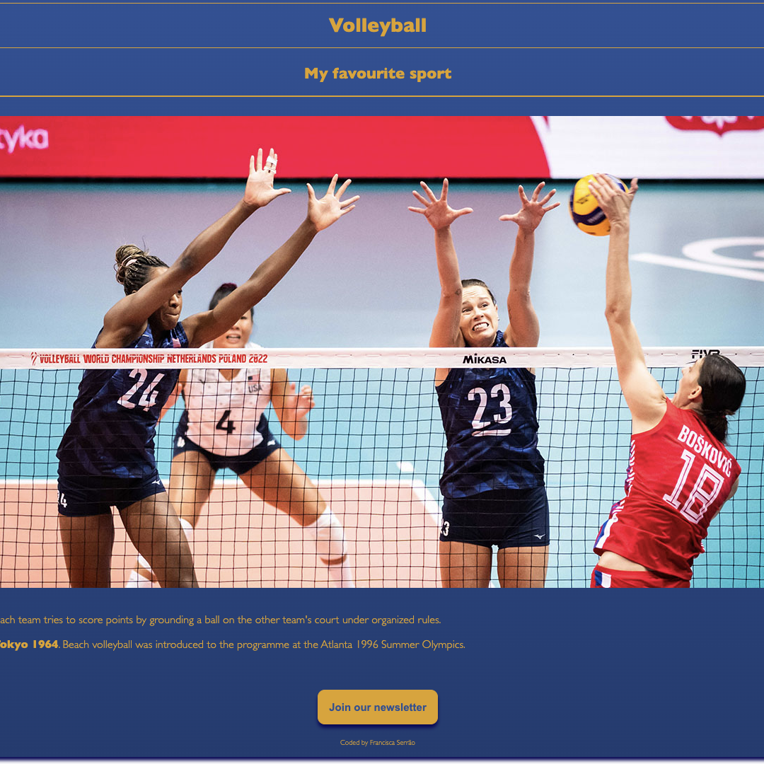 Volleyball app